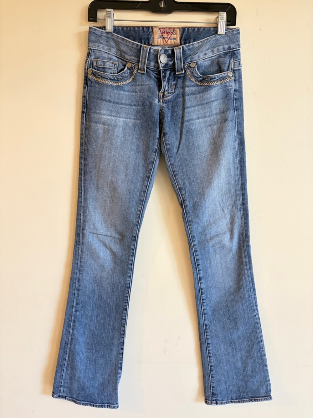 Guess Premium Low Rise Straight Medium washed Jeans Size 26